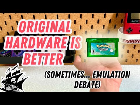 Sometimes playing on original hardware is better than emulation