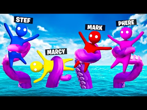 I MIEI AMICI VENGONO ATTACCATI DAL KRAKEN SU GANG BEASTS!