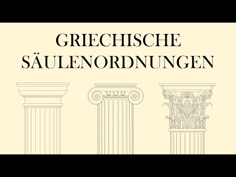 [en subtitles] Greek Column Orders | Architecture Explained