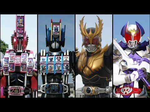 Kamen Rider Decade Riders Henshin and Finisher (Decade - Kiva-la)