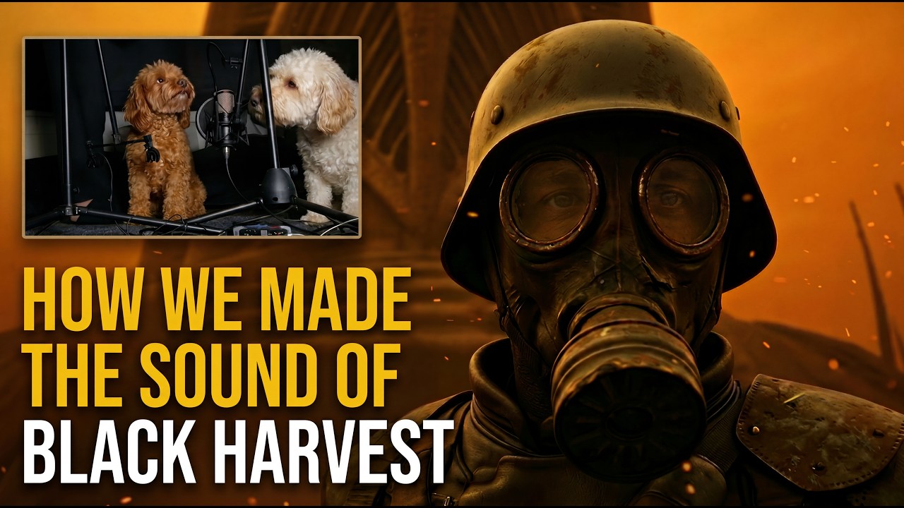 Black Harvest, cosmic horror short film, sonic identity by DUSKOsound