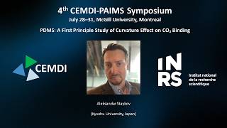 4th CEMDI-PAIMS Symposium: Alekasandar Staykov  (Kyushu University)