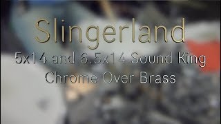 Video thumbnail for Mike Dawson's Snare of the Week, Episode 5: Slingerland Chrome-Over-Brass 5x14 and 6.5x14 Sound King by Mike Dawson