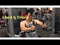 9 Week In | Chest and Tricep Workout | Physique Update | 比赛减脂饮食 第九周 |胸肌和肱三头肌训练 | 身材更新
