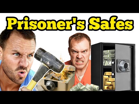 PRISONERS SAFE FILLED WITH MONEY IN STORAGE UNIT