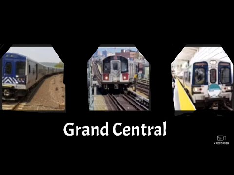 2 3 4 5 6 7 D E F N Q R trains- Grand Central + Madison, (LIRR) & Metro North