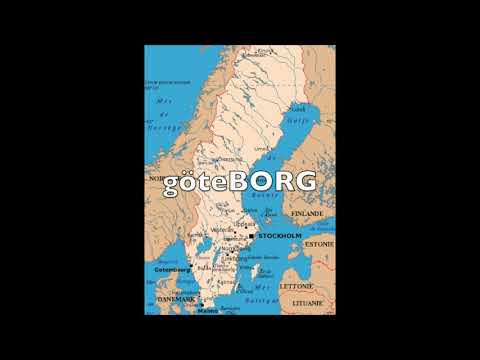 Pronunciation and Intonation of Swedish Provinces & Cities