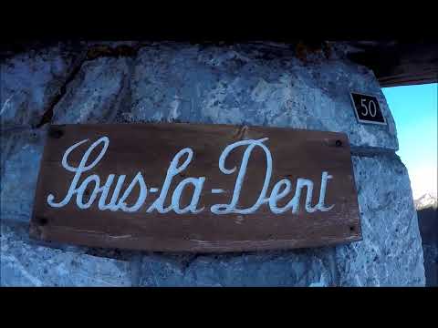 Randonnée Sous la Dent(1625m) en boucle depuis Grand Paradis, Champéry, Valais, 08-12-2022