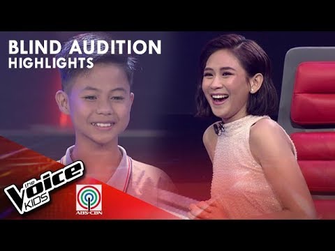 Vanjoss, pinili na mapasama sa Team Sarah | The Voice Kids Philippines 2019