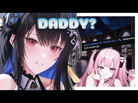 Nerissa when calli visit her stream