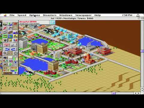 Sim City 2000 (1995) on Classic Macintosh