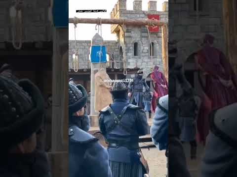 kurulus osman episode 112 behind the scenes #ozgetorer #balahatun #osbal