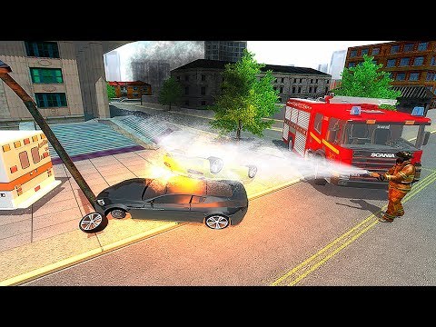 American FireFighter City Rescue 2018 - Gameplay Android