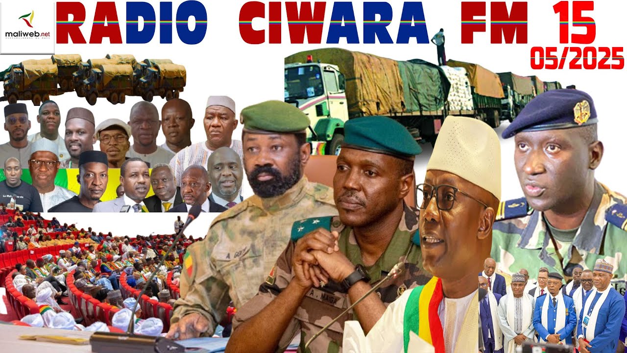La Revue de Presse de la RADIO CIWARA FM du 15 Mai 2025
