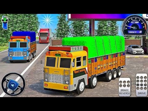 🚛💥Offroad Truck Driving Indian Truck Cargo Simulator and lorry tata truck games android gameplay