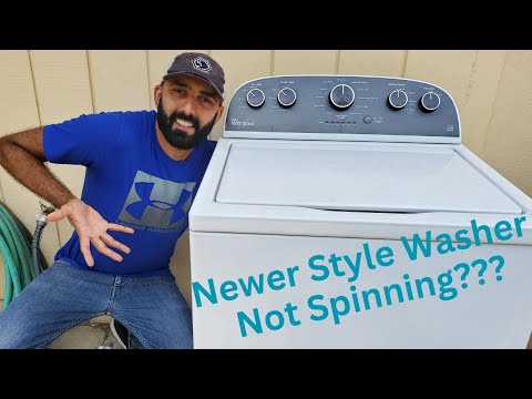 Top 4 Reasons Why Your Newer Style Whirlpool/Maytag Washer Does Not Spin!