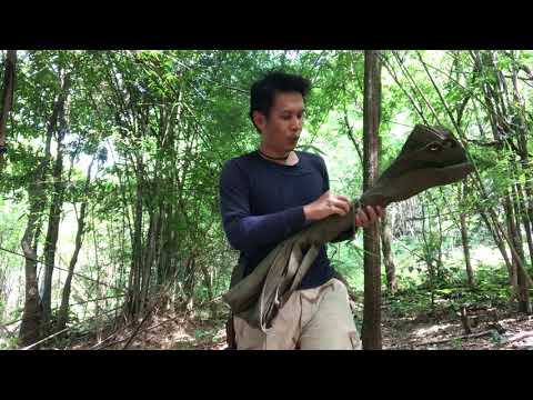 Soviet military raincoat (poncho)#Phakdee  camping