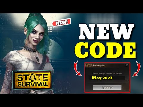 ALL NEW!! STATE OF SURVIVAL REDEEM CODE MAY 2023 || SOS GIFT CODES || STATE OF SURVIVAL