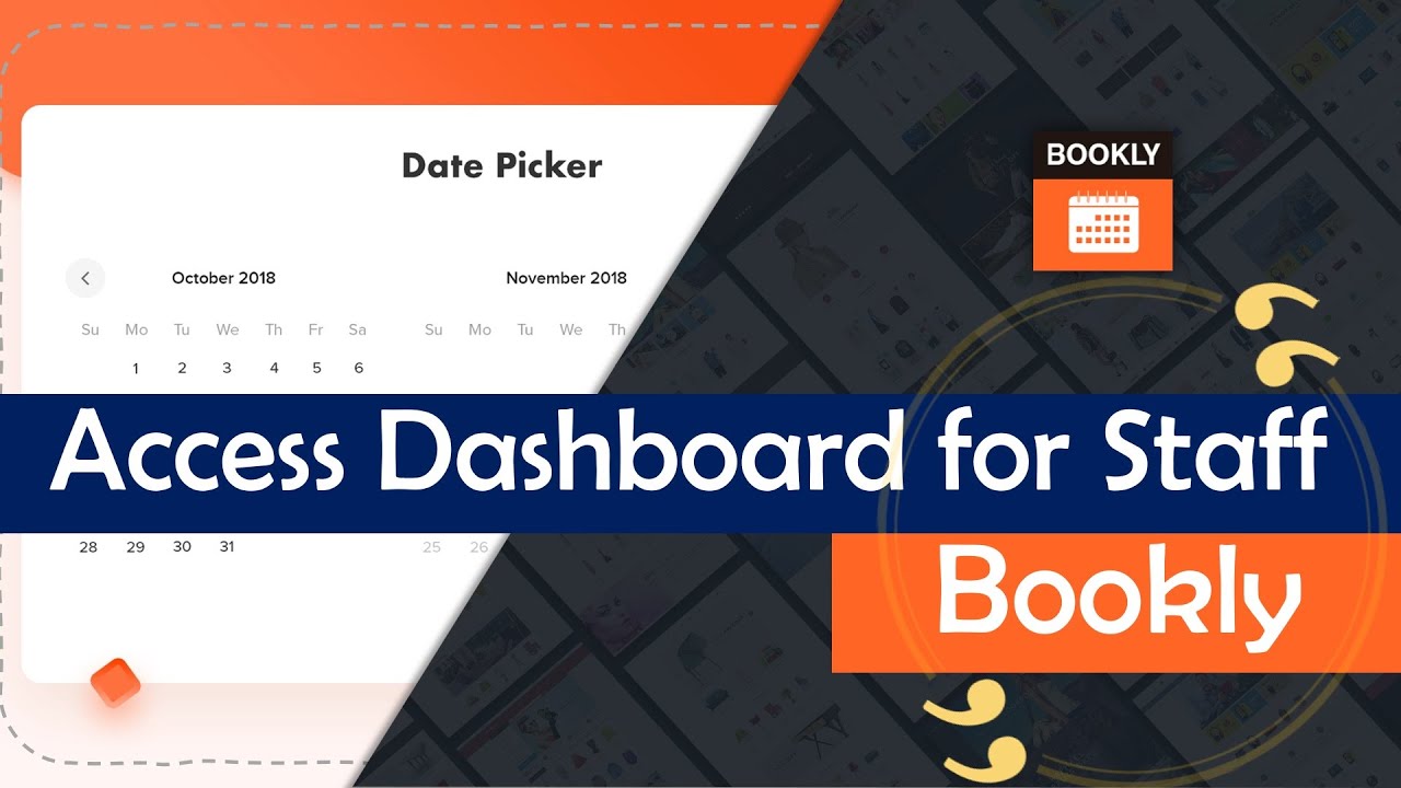 Bookly - Access to WP Dashboard for Staff