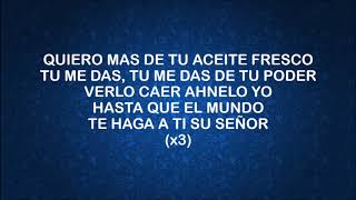 Aceite Fresco New Wine Letra Acordes - Chordify