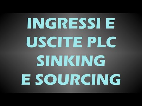 Ingressi e uscite PLC sinking e sourcing: cosa significa?