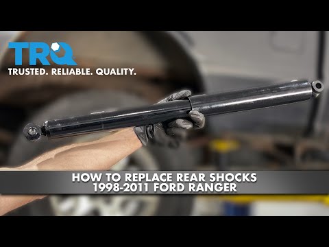 How to Replace Rear Shocks 1998-2011 Ford Ranger