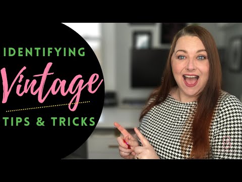 10 Tricks for Identifying Vintage Clothing | Why You Should Considering Reselling Vintage Clothing