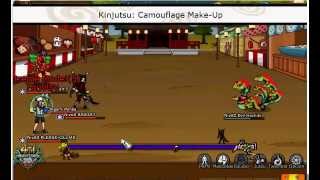 Ninja saga RASDAY vs two evil Hachibi and one evil yobi team battle