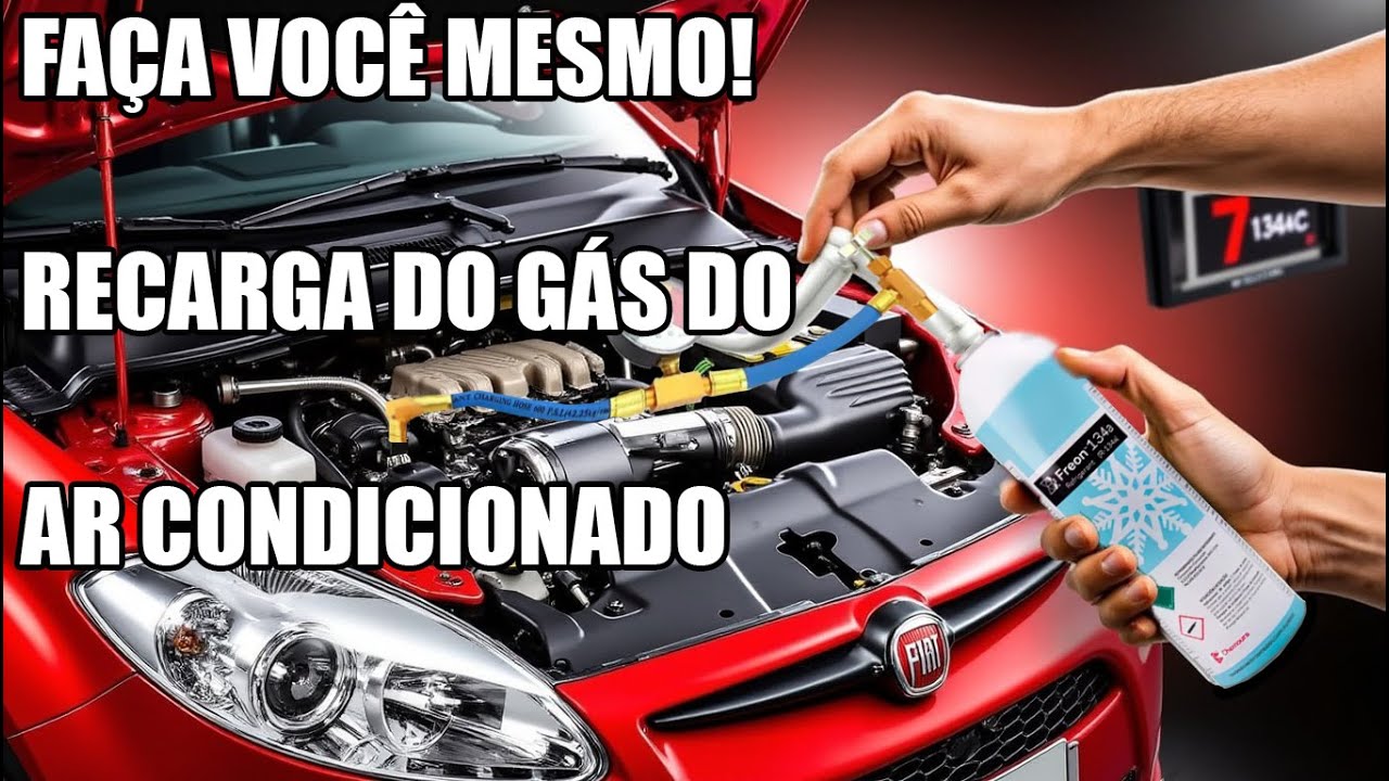 Como Fazer a Recarga do Gás do Ar Condicionado do Carro em Casa