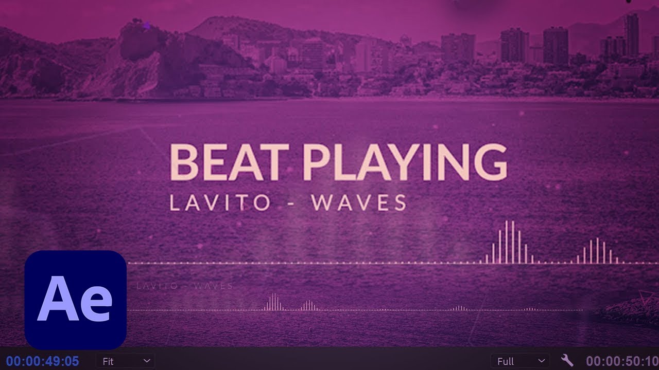 How To Create a Clean & Simple Audio Spectrum in After Effects Part 2 of 2