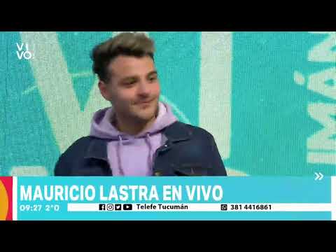 Mauricio Lastra pasó por Vivo Tucumán