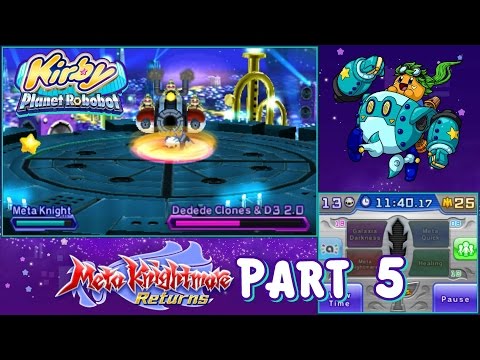 Kirby: Planet Robobot (Blindish) ~ Bonus 3 - Part 5: Meta Knightmare Returns