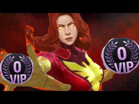 Clearing Jean Grey World Boss Legend - F2P Account Day 168