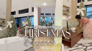 ELEGANT CHRISTMAS DECOR | King of Christmas Trees + ECOVACS X11 Review 🎄✨