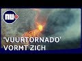 Natuurbrand vormt vuurtornado op veld in Australië | NU.nl