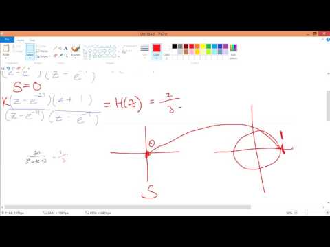 l9v4 Zero pole matching part 3 finding constant K for your Z domain transfer function
