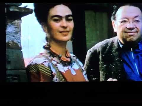 Frida Kahlo and Diego Rivera.  Rare Video Footage & Love Letter from Frida to Diego.