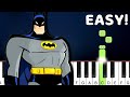 Batman TV Theme | EASY Piano Tutorial