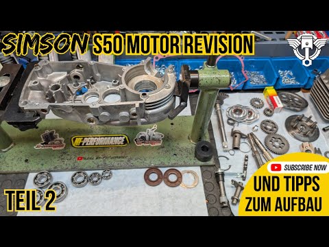Simson S50 M53 Engine Regeneration Construction Tips and Tricks Part 2