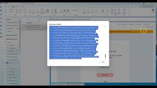 How to view email message details in Outlook