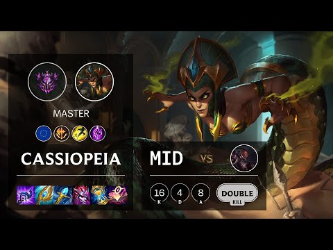 Cassiopeia Mid vs Lucian - EUW Master Patch 10.23