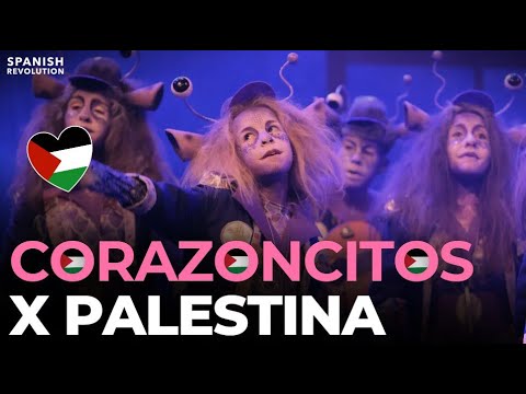 Comparsa infantil 'Las hijas de Neptuno: Corazoncitos por Palestina