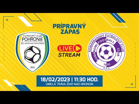 FK POHRONIE : KFC KOMÁRNO