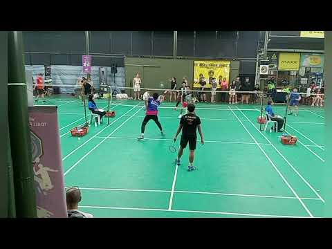 Badminton LSJ Men's Double SemiPro Tournament - Umar AlQhatab / Al Daniel Vs  Irwan Zekry / Shahir