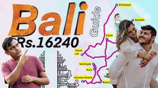 Bali Trip Complete Guide - How to reach Bali, Total Budget , Places to Visit in Bali , Rs.16850