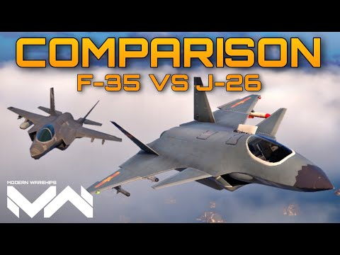 F-35 VS J-26 | Comparison | Damage Test | Modern Warships