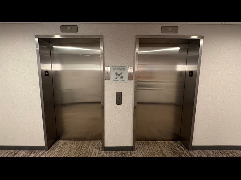 2 ThyssenKrupp Hydraulic Elevators in Hampton Inn & Suites Omaha Southwest-La Vista in La Vista, NE
