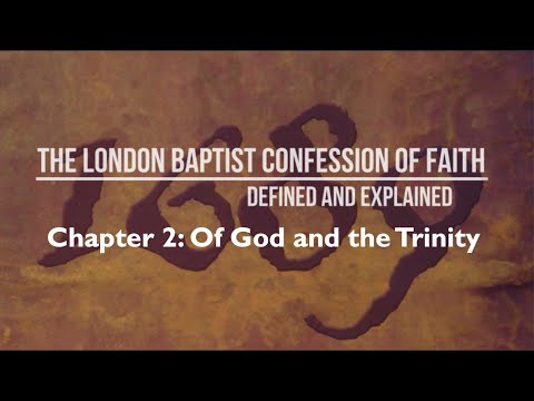 Pt. 6 LBCF Chapter 2 Of God and the Trinity