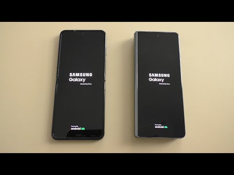 Samsung Galaxy Z Flip4 vs Z Fold4 Bootanimation
