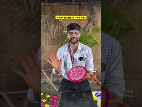 These are the most dangerous sellers, see the end, Indian sellers in exhibition 😂😂😂